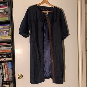 Milly Black Dress Coat